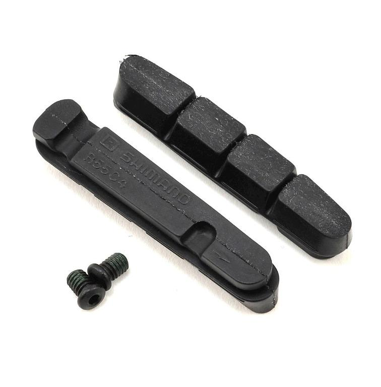 SHIMANO DURA ACE 9000 BRAKE SHOES & FIXING BOLTS R55C4 / SHIMANO DURA ACE 9000