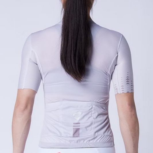 ATLAS Women's cool black multi-section loop short-sleeved cycling shirt~JCM-330~30~38C / ATLAS WOMEN SHORT SLEEVE JERSEY~JCM-330~30~38C