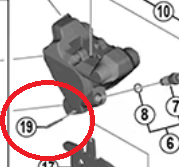 SHIMANO BR-RS505 螺絲固定工具-Y8N207000 / SHIMANO BR-RS505 BOLT FIXING PIN