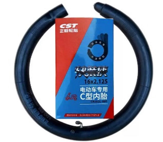 正新彎嘴內胎(快裝俠電動車用快拆內胎)