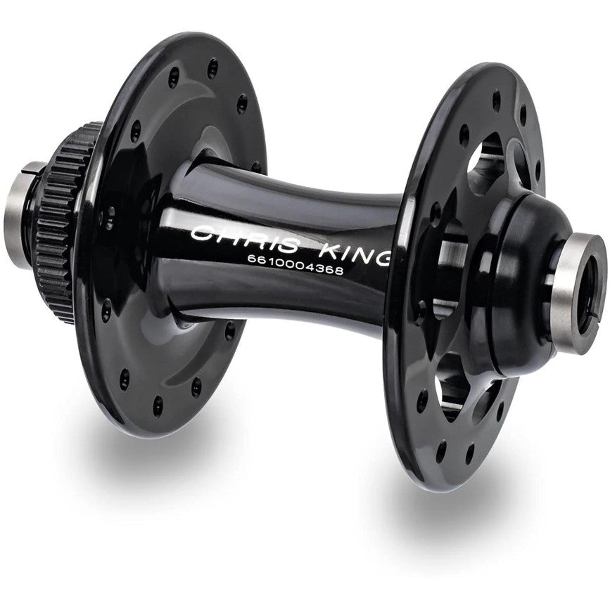 Chris King R45D 100X12mm 32H 6孔陶瓷前碟哈黑色/ Chris King R45D 100X12mm 32H 6-Bolt Ceramic Front Disc Hub Black