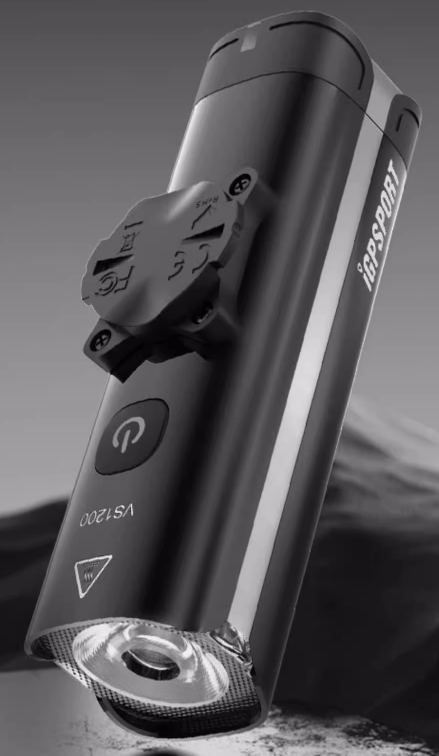 iGPSPORT VS1200-M80 1200 lumens smart headlight (round tube front version) / iGPSPORT VS1200-M80 Smart Headlight