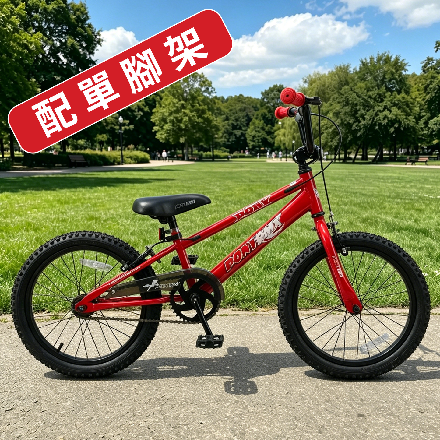 PONY new ST-type child bike - 18" / PONY ST-TYPE KID BIKE - 18"