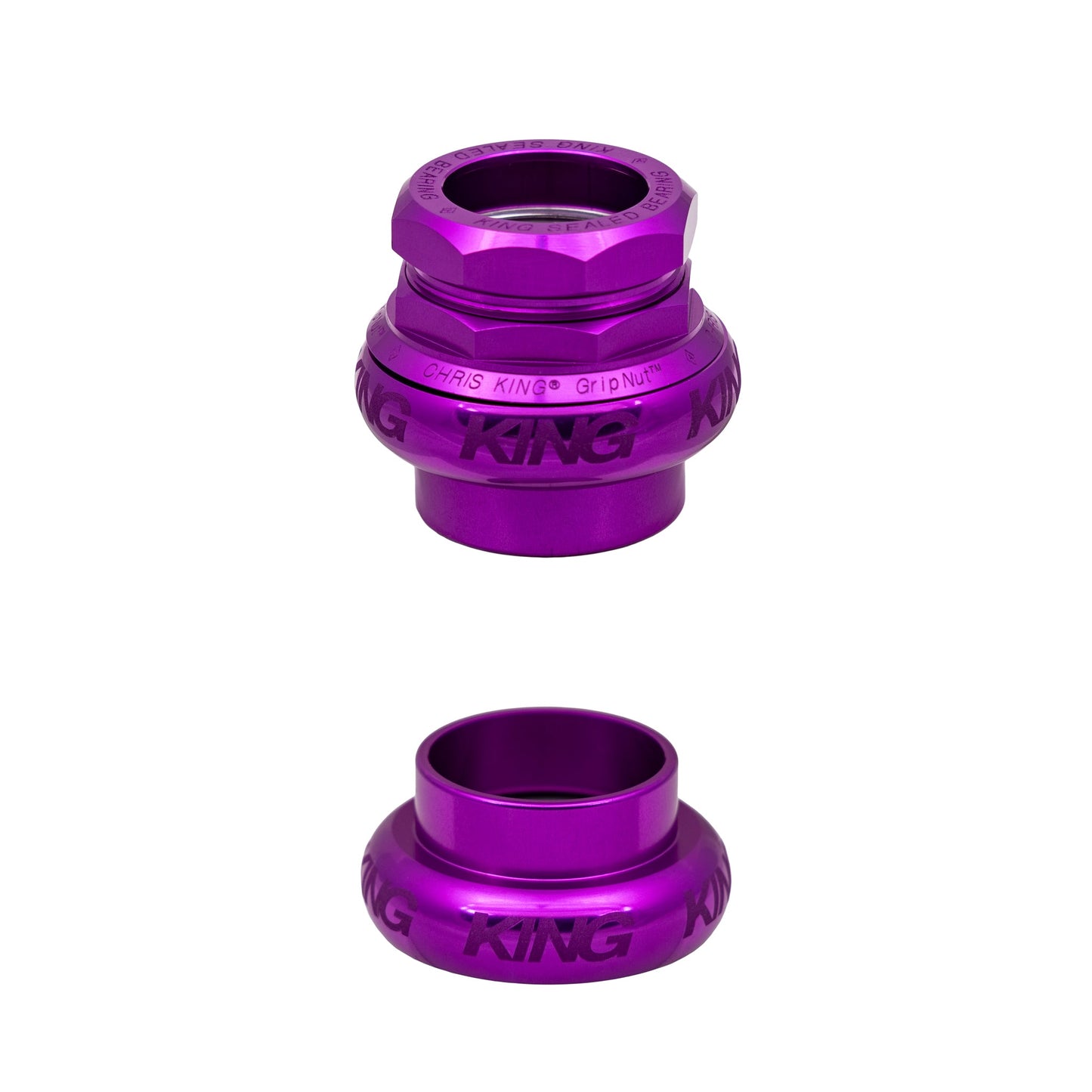 Chris King Grip Nut Threaded Headset,1-1/8" / Chris King Grip Nut Threaded Headset,1-1/8"