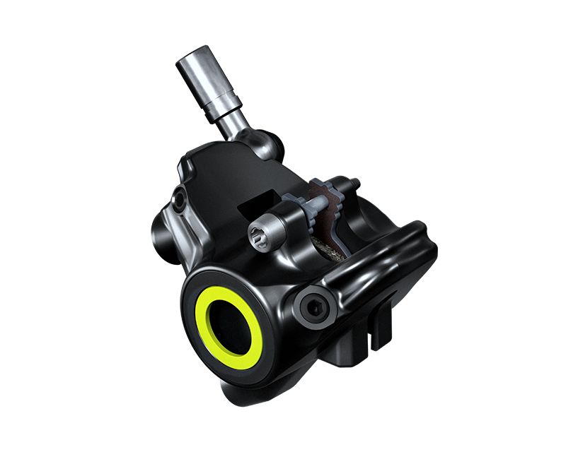 Magura MT8 SL FM 碳纖碟煞二活塞(平面安裝式鮑魚)-單邊/ Magura MT8 SL FM Single Brake HC CARBON 1-Finger L/R (Flatmount)