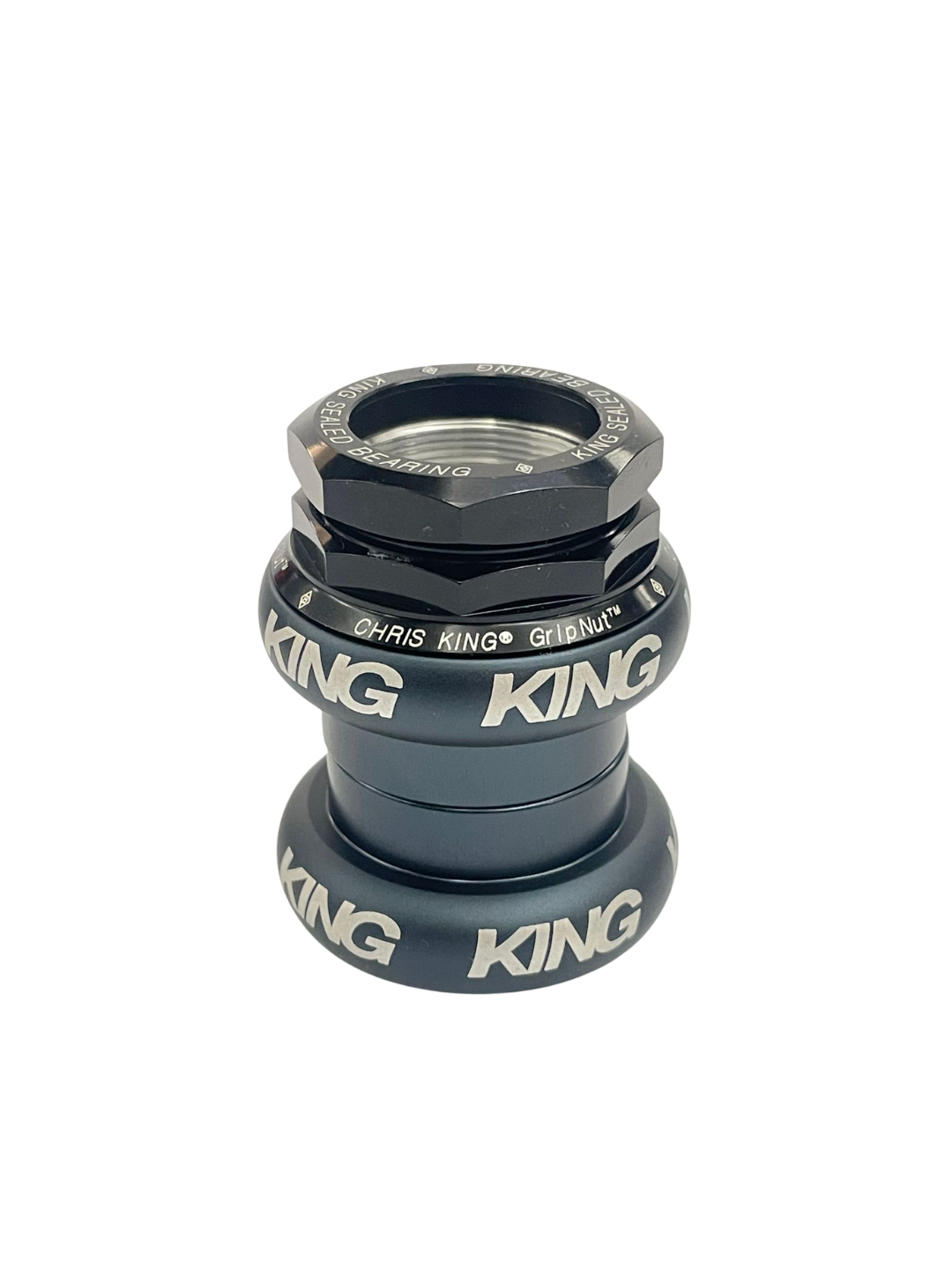 Chris King 1-1/8" Grip Nut 有牙叉盆 (雙色) / Chris King 1-1/8" Grip Nut Headset (Color mixing)