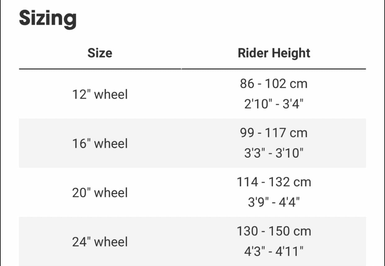 TREK PRECALIBER 單速小童車 20" / TREK PRECALIBER 20" KID BIKE