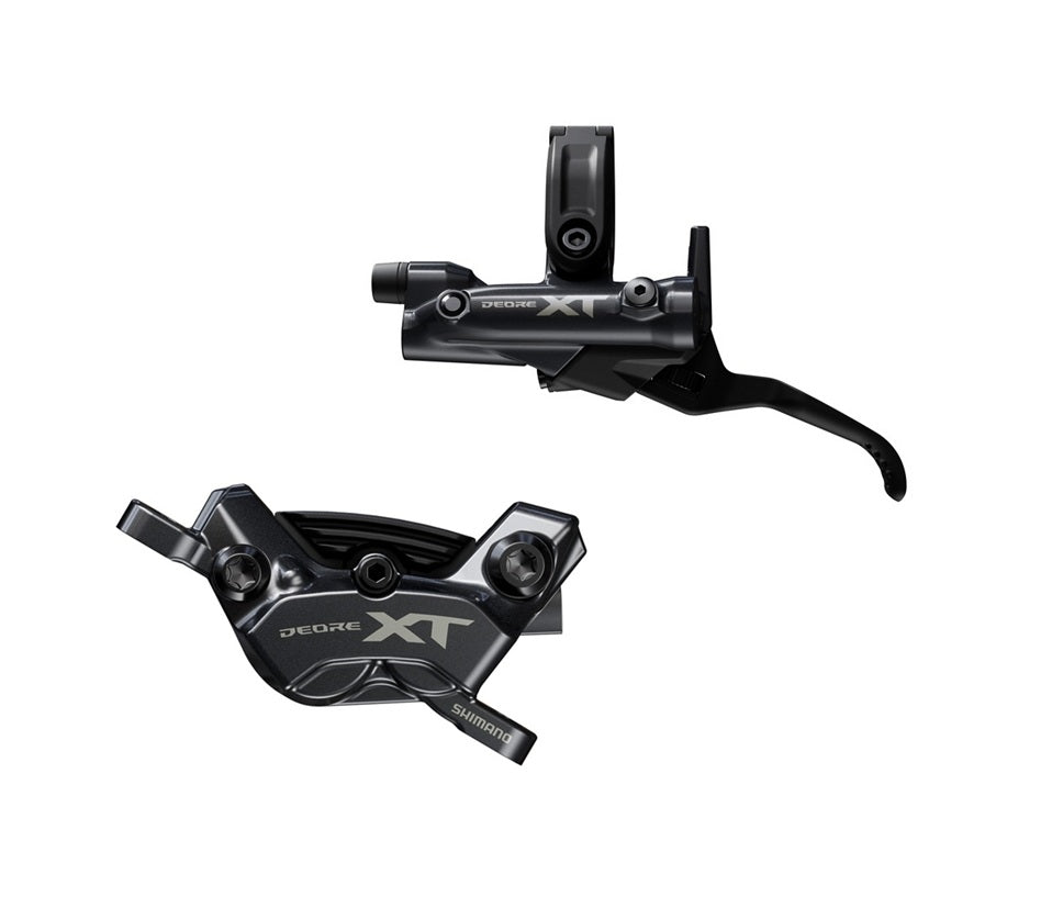 Shimano XT 前/後碟掣套裝-散熱樹脂制皮-M8220 / Shimano XT Front/Rear Disc Brake Set-Resin Pad(W/FIN)-M8220