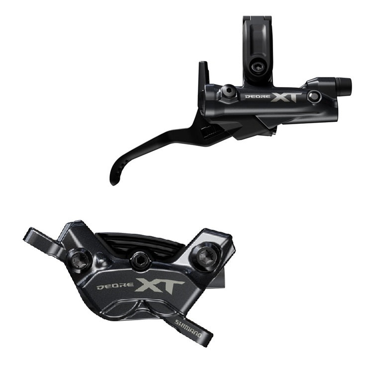 Shimano XT 散熱金屬皮4活塞前後碟掣套裝 BL-M8200/BR-M8220 / Shimano XT Front/Rear Disc Brake Set-Metal Pad(W/FIN) BL-M8200/BR-M8220