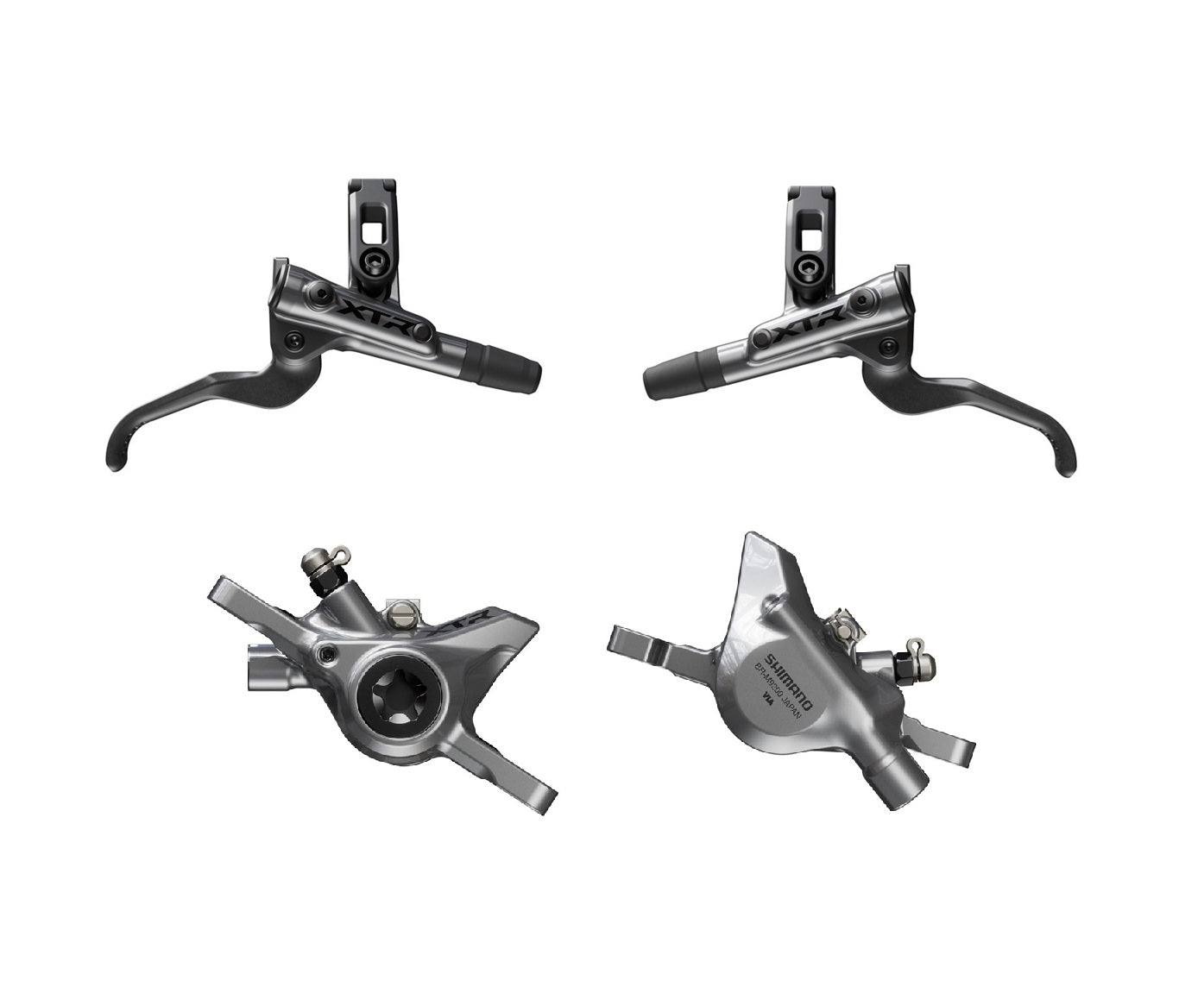 SHIMANO XTR 金屬皮2活塞前後碟掣金屬皮套裝BL-M9200,BR-M9200(LF & RR) 另外樹脂皮X2和100ML 油1支 / SHIMANO XTR BRAKE UPGRADE KIT-BL-M9200,BR-M9200(LF & RR)