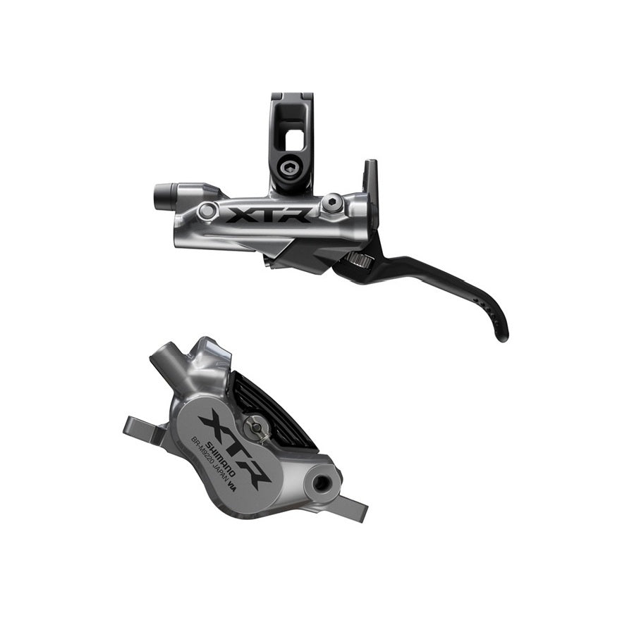 Shimano XTR 散熱金屬皮4活塞前後碟掣套裝 BL-M9220/BR-M9220 / Shimano XTR Front/Rear Disc Brake Set-Metal Pad(W/FIN) BL-M9220/BR-M9220