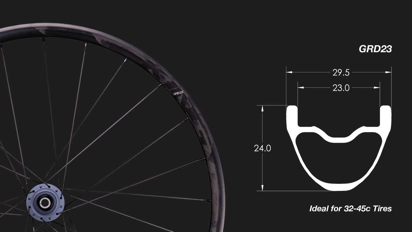 Chris King GRD23 R45D 陶瓷碳纖維礫石輪組 / Chris King GRD23 R45D Ceramic Carbon Gravel Wheelset
