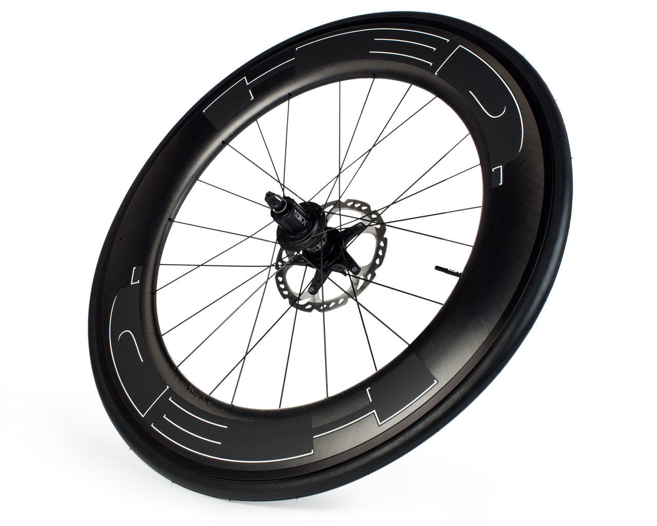 HED 2018 JET 9 PLUS BLACK Sports car front wheel inside and outside / HED 2018 JET 9 PLUS BLACK FRONTWHEEL