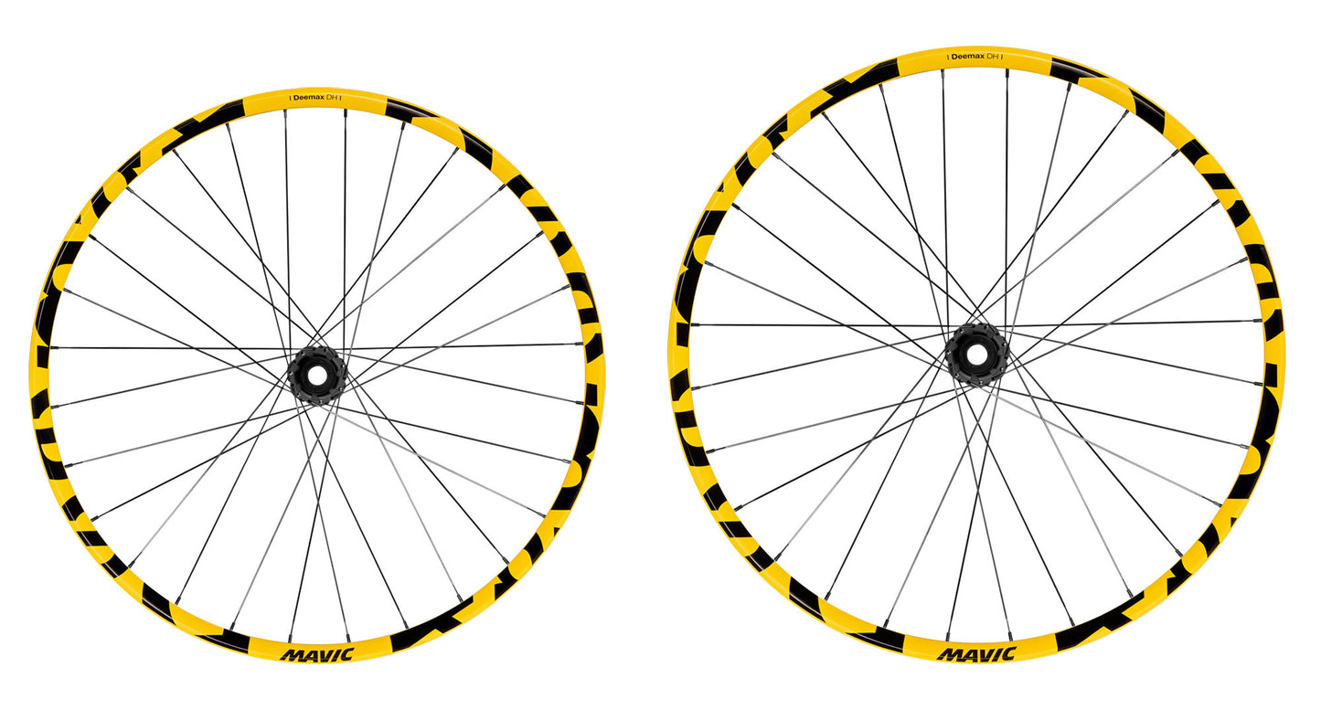Mavic 2024 Deemax Downhill Mountain Climbing Wheelset~29"~Yellow/ Mavic 2024 Deemax Downhill Mountain Bike Wheelset~29"~Yellow