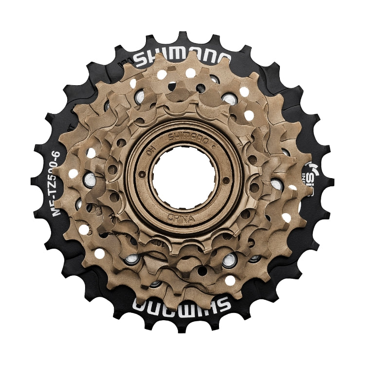 SHIMANO 6-speed twist tooth wave tooth-MF-TZ500-6-14-28T /SHIMANO MULTIPLE FREEWHEEL-6 SPEED-MF-TZ500-6-14-28T