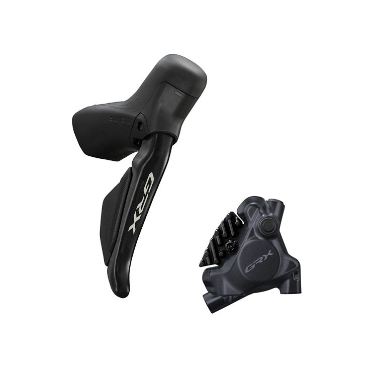 Shimano GRX DI2 後碟掣套裝-波手連制手連鮑魚-散熱樹脂碟制皮-ST-RX715(R),BR-RX410(R)