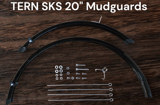Tern SKS 20" 泥檔 - 黑色 / Tern SKS 20" Mudguards - Black
