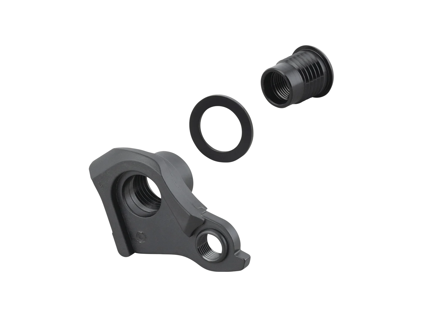 Trek Universal Derailleur Hanger-Black-Rear drive side, Thru Axle