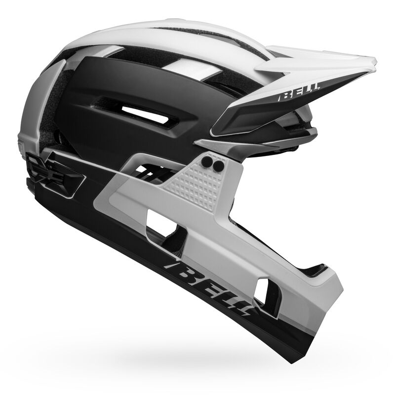 BELL SUPER AIR R MIPS helmet-FASTHOUSE matte black and white