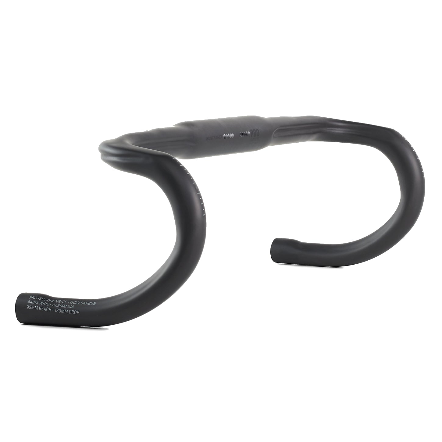 Bontrager Pro IsoCore VR-CF Road Handlebar -BLACK 400MM