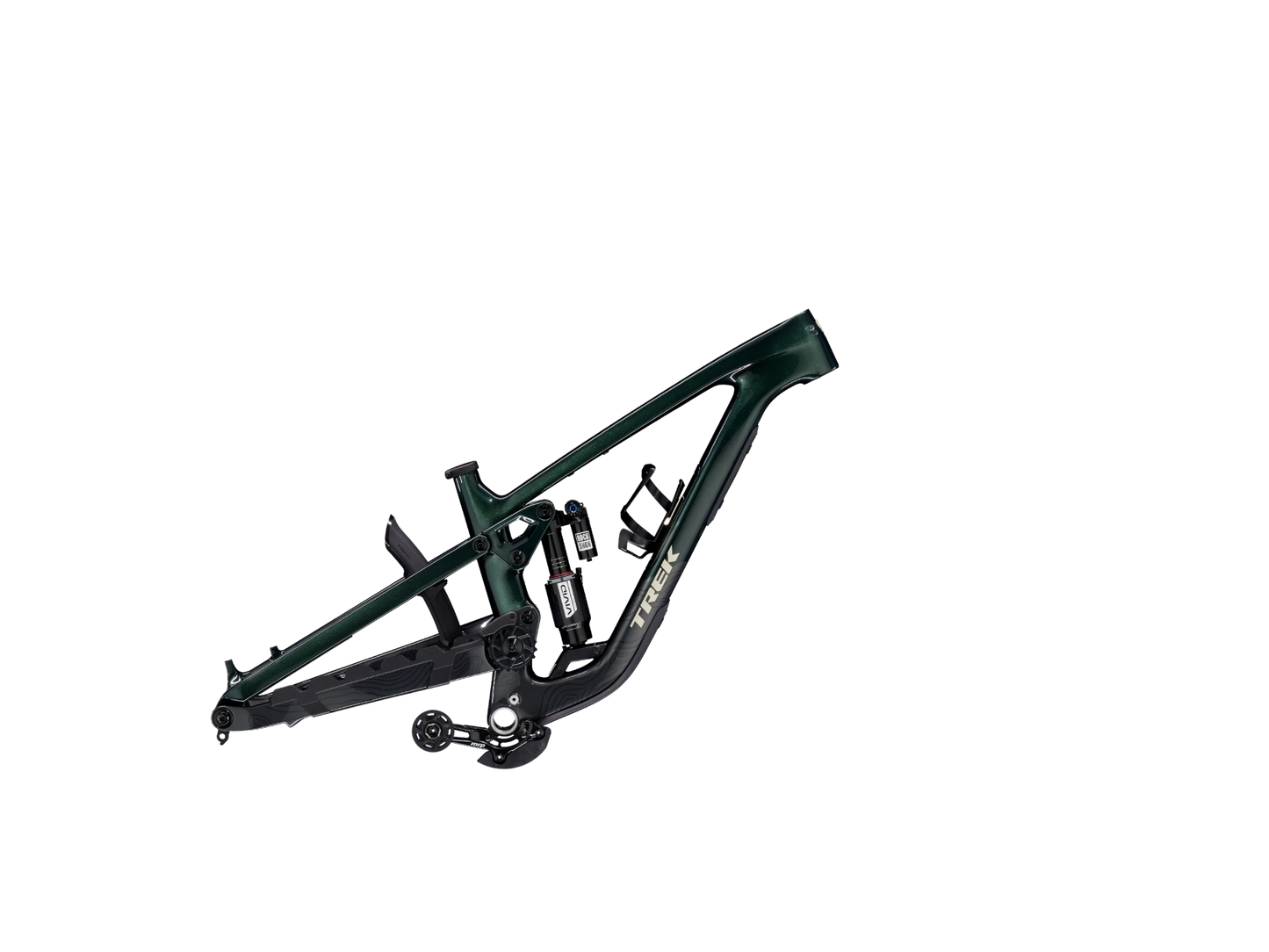 TREK 2024 SLASH C GEN 6 carbon fiber front and rear shock absorber frame-Daintree / TREK 2024 SLASH C GEN 6 CARBON SUS FRAME SET-Daintree