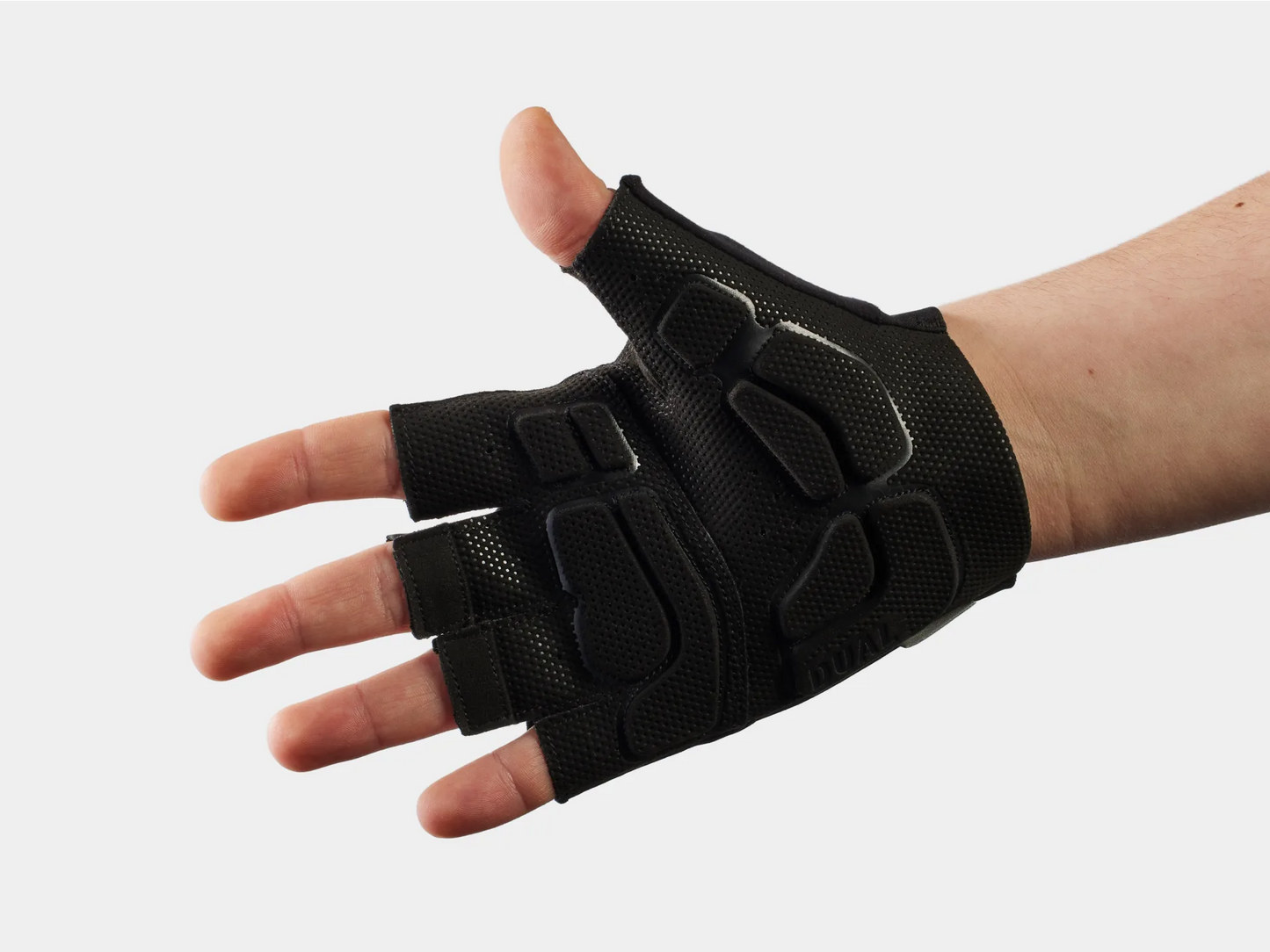 Trek Velocis Dual Foam Unisex 短指手套-黑色 / Trek Velocis Dual Foam Unisex Cycling Glove-Black