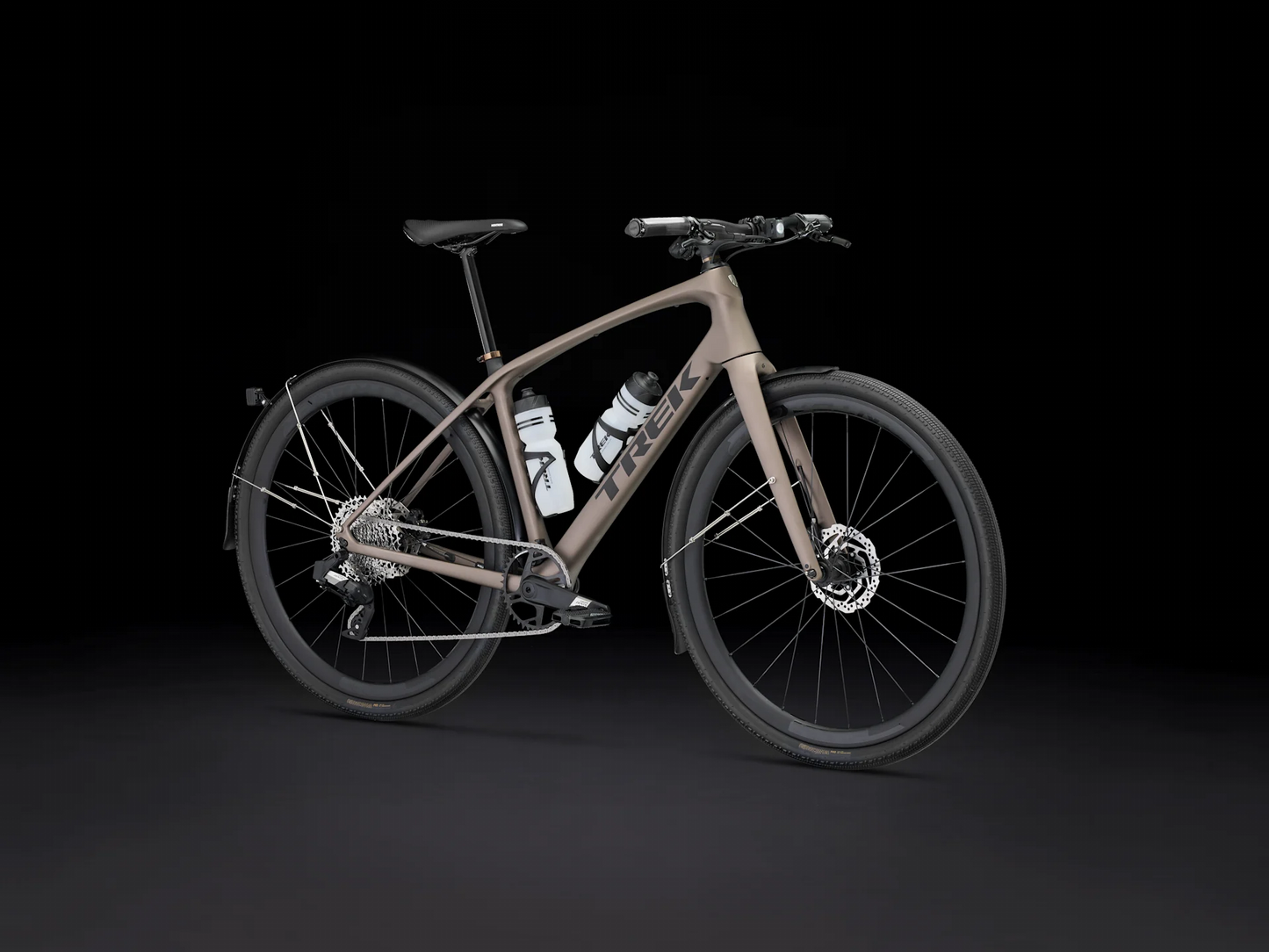 Trek FX Sport SL 6 碳纖維公路成車-Matte Bronze Age/Deep Smoke