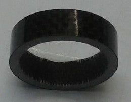 Carbon fiber fork basin meson-glossy-1-/1/8 inch-10MM / CARBON SPACER~GLOSSY~1-/1/8IN~10MM