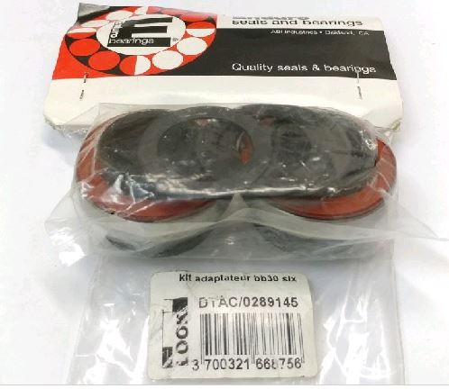 LOOK BB30 轉用SHIMANO 鉼轉換碼 / LOOK BB30 ADAPTOR ENDURO KIT FOR SHIMANO CRANK