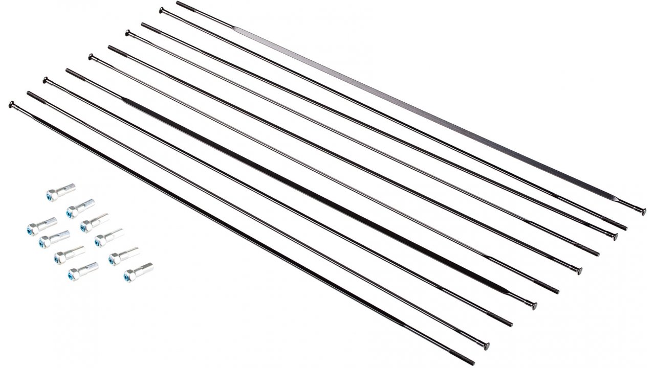 MAVIC 鋼輻條 - KSYRIUM EQUIPE 11, 黑色 (1條)/ MAVIC 2011 KSYRIUM EQUIPE SPOKE (1pcs)