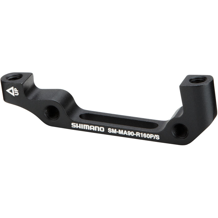 SHIMANO 六吋後碟碼-直轉橫~SM-MA90-R160P/S / SHIMANO R DISC BRAKE ADAPTER-SM-MA90-R160P/S