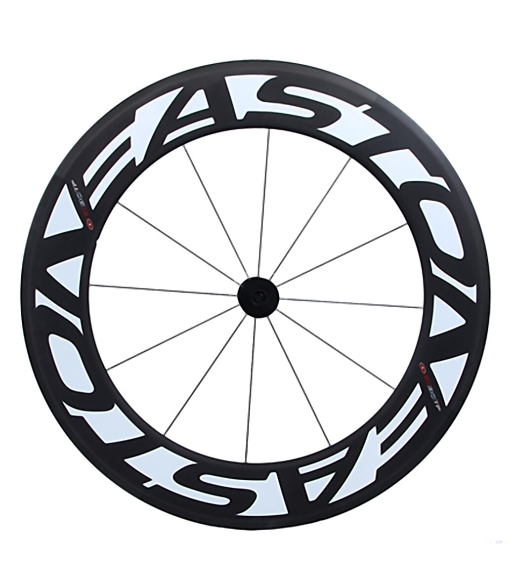 EASTON 2012 EC90 TT 碳纖維原子呔前轆 Carbon Tubular Front Wheel~90mm