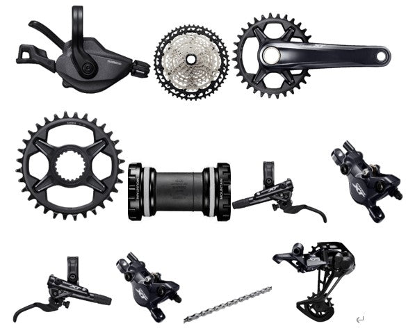 SHIMANO XT M8100 12速單片套件– THE BICYCLE SHOP （H.K.)