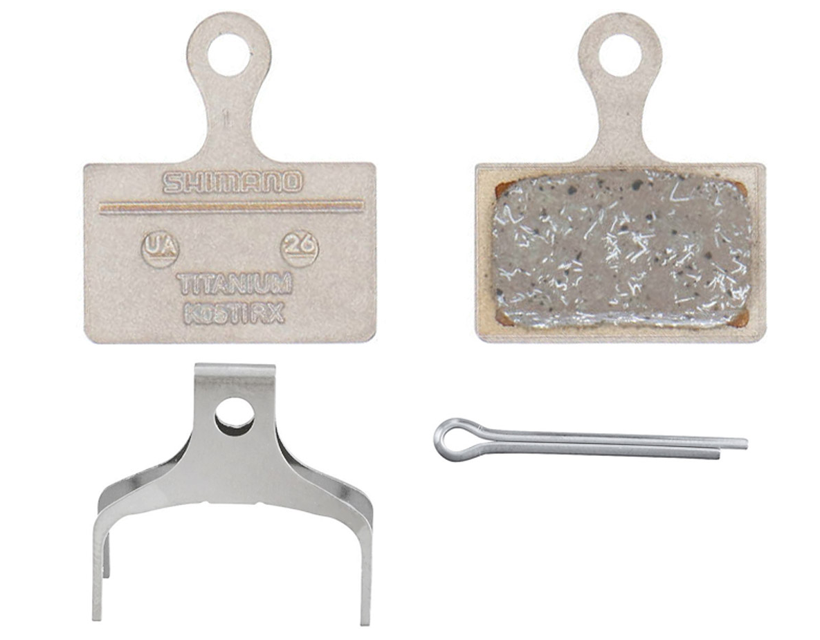 SHIMANO K05TI-RX 樹脂碟制皮 (IBPK05TIRXA) / SHIMANO K05TI-RX RESIN PAD & SPRING (IBPK05TIRXA)