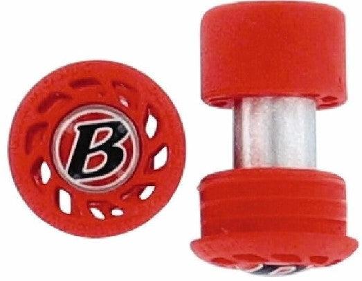 Bontrager BZZZKILL 鋁合金手筒塞-紅色 / Bontrager BZZZKILL ALUMINUM ROAD BAREND PLUS~RED
