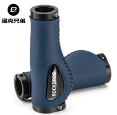 Rockbros 皮革+液態矽膠掌墊有鎖手筒 / Rockbros leather and gel lock on grip