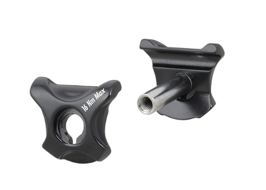 BONTRAGER Rotary Head Seatpost Saddle Clamp Ears - Black