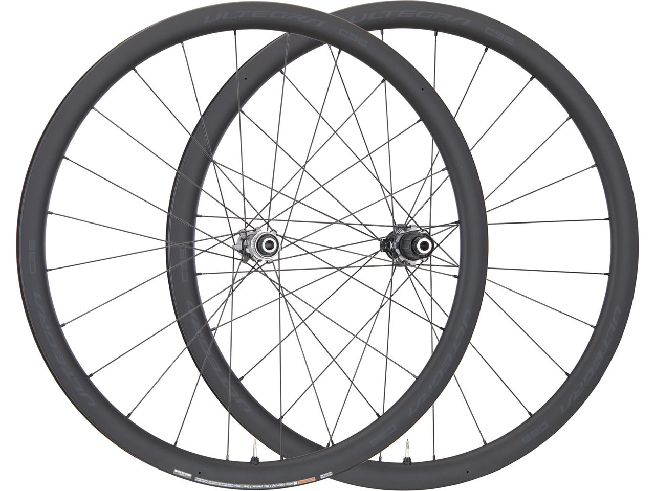 SHIMANO ULTEGRA DISC BRAKE CENTER LOCK TUBELESS WHEEL WH-R8170-C36-TL