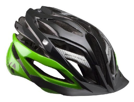 BONTRAGER SPECTER XR Helmet-Black Green-Medium Size/BONTRAGER SPECTER XR HELMET-BK/GR-MD