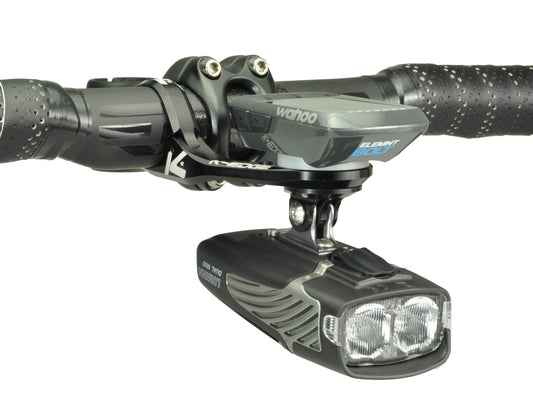 K-edge Garmin WAHOO MAX Combo Mount 31.8mm車頭把手咪錶及攝錄機延伸碼 Max 版 (黑色)
