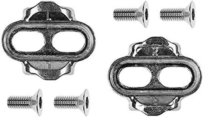 CRANK BROTHERS fixed mountain bike shoe size-0 degree CLEAT KIT - NO FLOAT