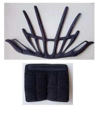 CATEYE 頭盔零件-頭盔綿+下巴綿 / CATEYE HELMET PARTS SWEAT ABSORBENT PAD+CHIN GUARD