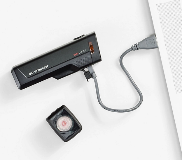 Bontrager Ion Pro RT/Flare RT 前後遙控燈套裝 - 黑色 / Bontrager Ion Pro RT/Flare RT Light Set - black