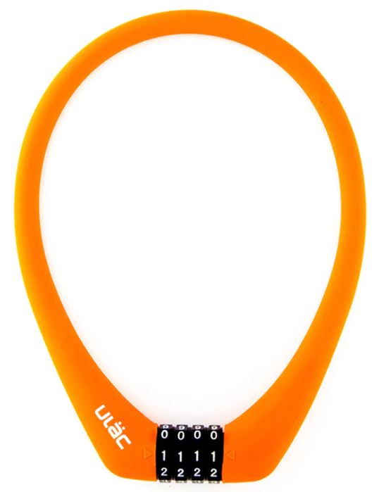 ULAC PRAGUE silicone combination lock-SC1-12mmX55cm long/ULAC PRAGUE LCOK-SC1-12mmX55cm