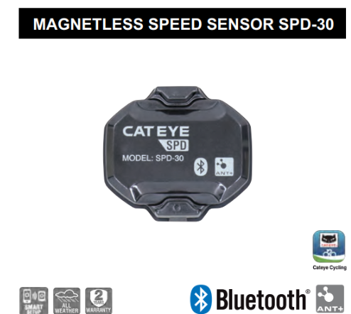CATEYE BLUETOOTH/ANT+ SENSOR (MAGNETLESS)
