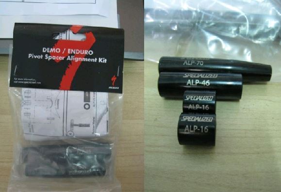 Specialized Demo/Enduro 車架較位安裝工具 / Specialized Demo/Enduro Pivot Spacer Alignment Kit