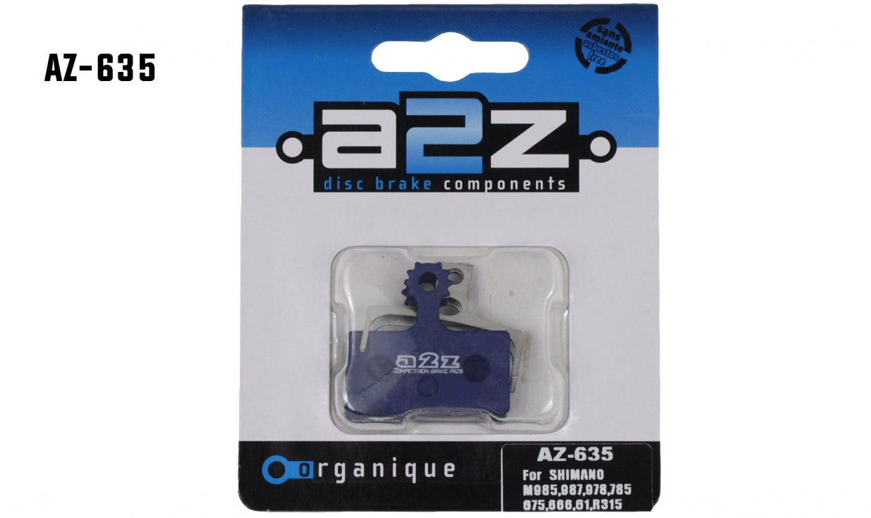 A2Z AZ-635 碟掣皮~SHIMANO用 / A2Z AZ-635 FOR SHIMANO DISC BRAKE PAD