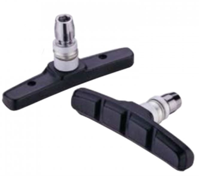 ASHIMA AP47V V BRAKE SHOES - BLACK - Made in Taiwan; 70MM / ASHIMA AP47V V BRAKE SHOES - BLACK; 70MM-MADE IN TAIWAN