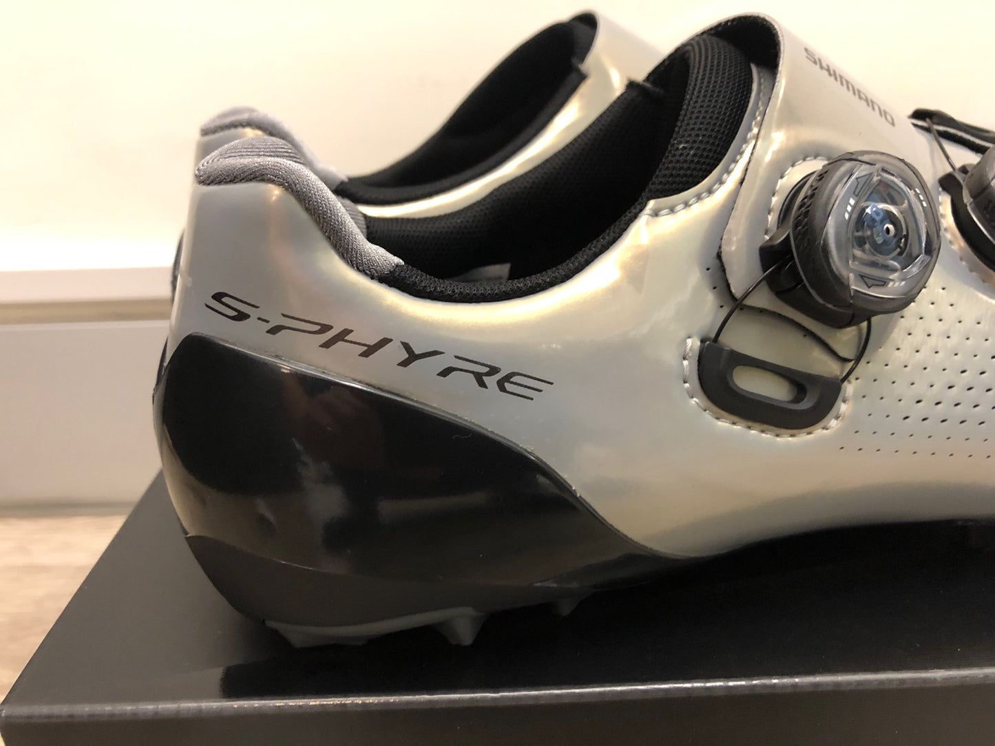 SHIMANO SH-XC901 Mountain Bike Shoes-Wide-Silver/ SHIMANO SH-XC901 MTB SHOES-WIDE-SILVER