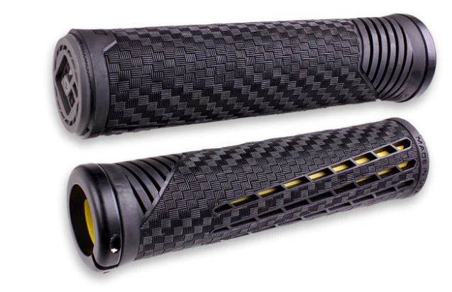 ODI CF (碳纖維) V2.1 有鎖(135MM)爬山車手筒 / ODI CF ( Carbon Fiber) V2.1 LOCK-ON (135MM) GRIPS~BLACK/MINI/BLACK LOCK
